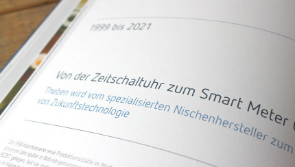 100 years Theben anniversary book 