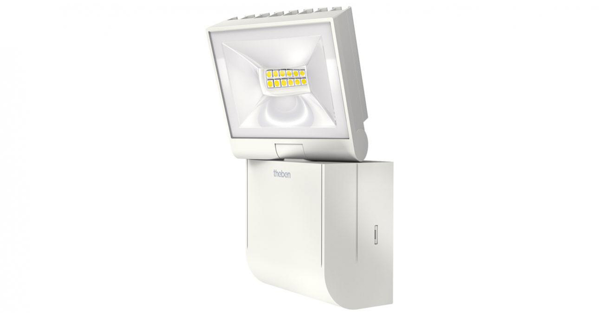 THEBEN LED-Strahler THELEDA E10L WH ohne Bewegungsmelder 10 W Kaltweiß 5000 K 