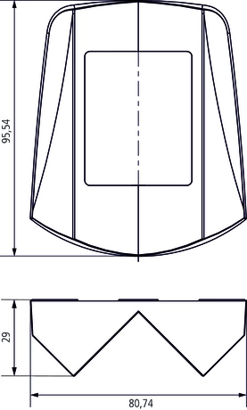 Corner angle theLuxa S WH