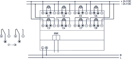 ДЖМ 8 Т 24 В KNX