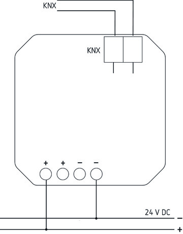 thePixa P360 24V KNX UP ЧЕРНЫЙ
