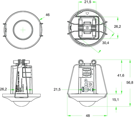 thePiccola P360 KNX DE WH