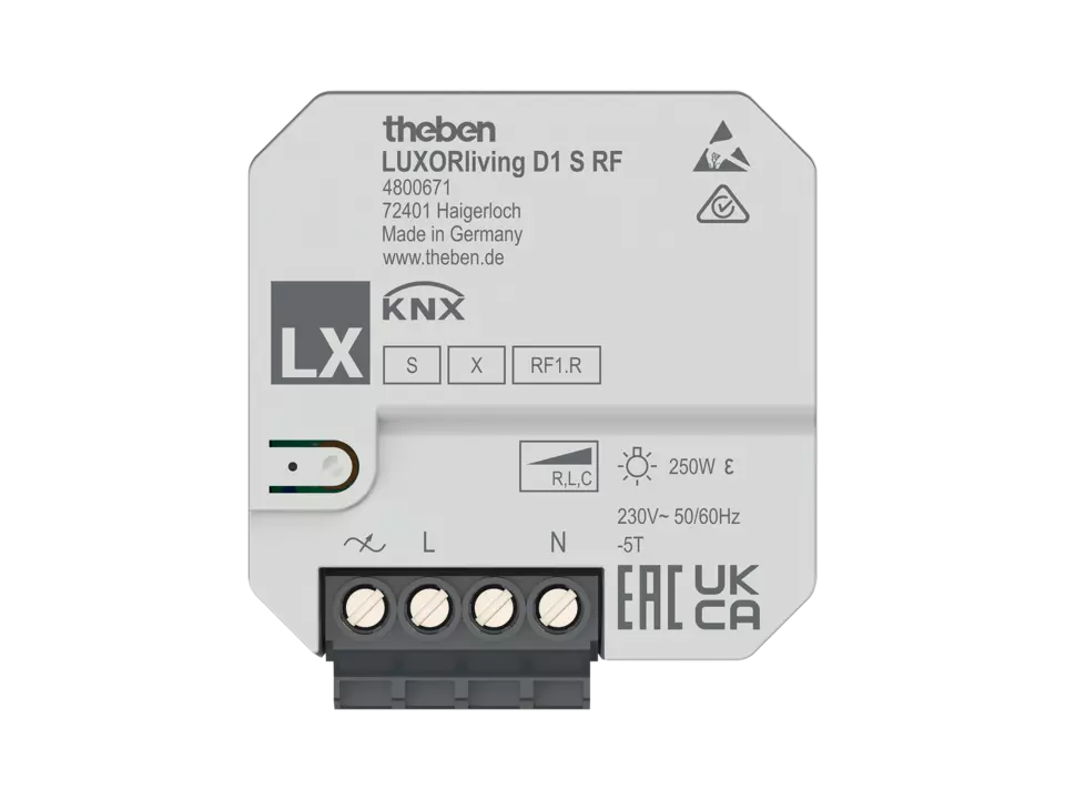 LUXORliving D1 S RF
