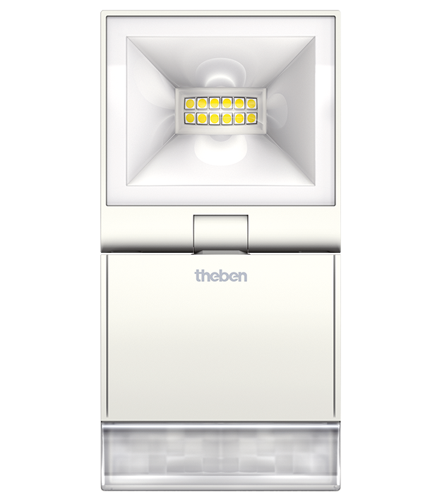 Theben LED-Außenstrahler 32W weiß//schwarz neu