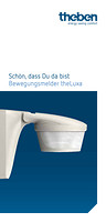 Flyer theLuxa motion detector