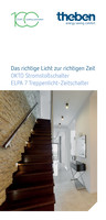 The right light at the right moment - OKTO impulse switches, ELPA 7 staircase light timer switches