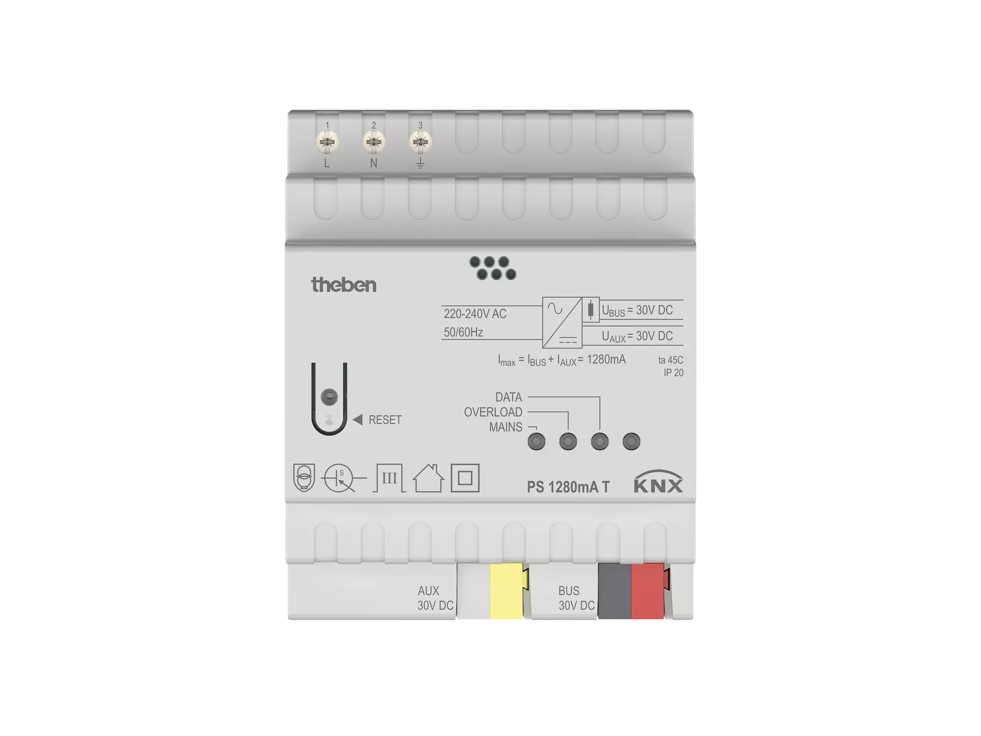 PS 1280 mA T KNX System devices and sets KNX Theben