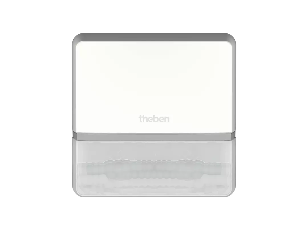 Motion detector for wall mounting, 180°, 14 m, app control (Bluetooth), white