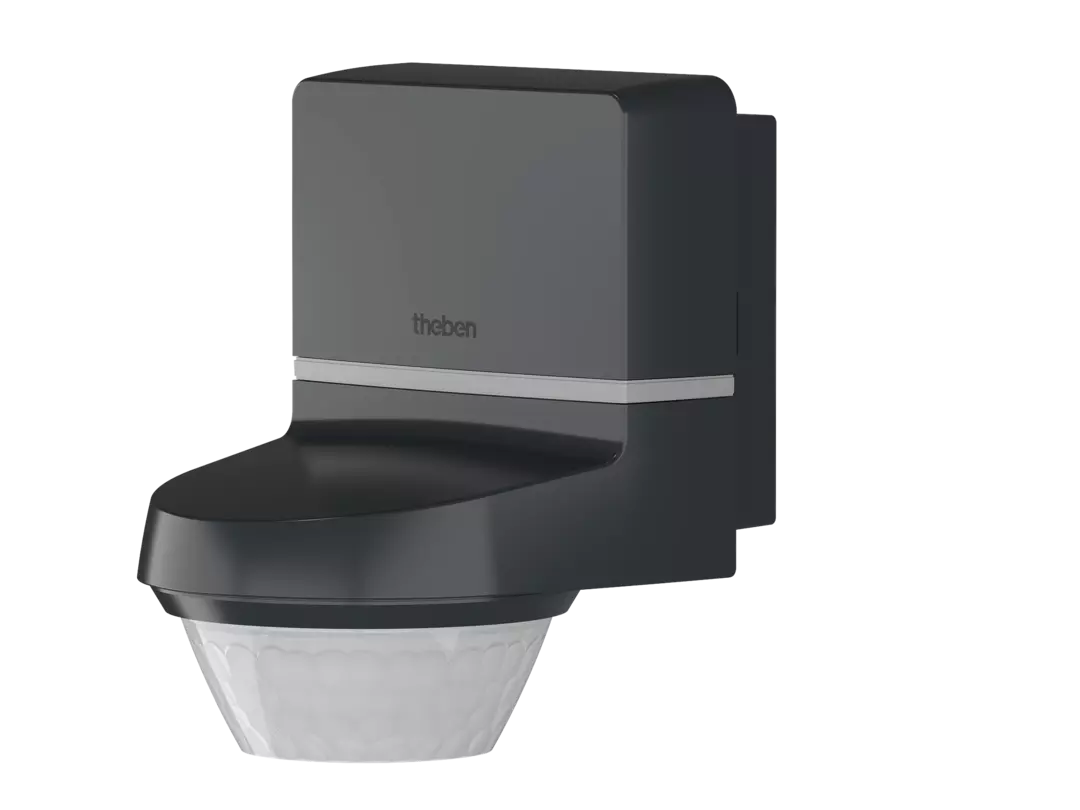 Motion detector, wall-mounted, 280°, 24 m, app control (Bluetooth), anthracite