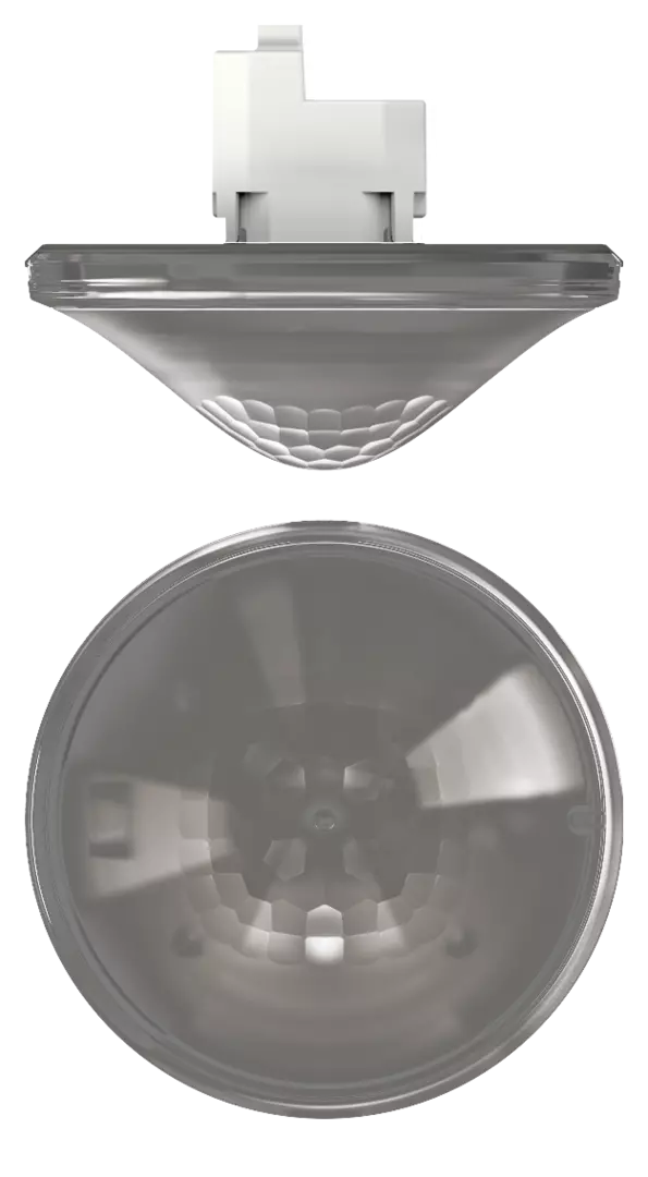 Presence detector for ceiling mounting, slave version