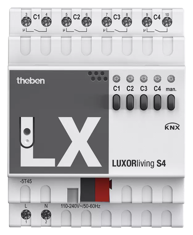 LUXORliving 4-way switch actuator