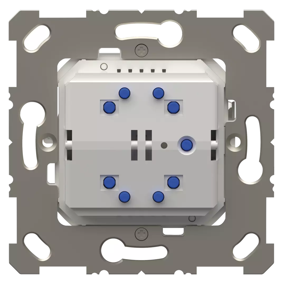 LUXORliving 2-/4-way radio push button with dimming actuator KNX