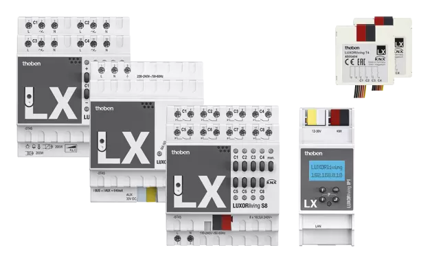 Package for LUXORliving lighting smart home system