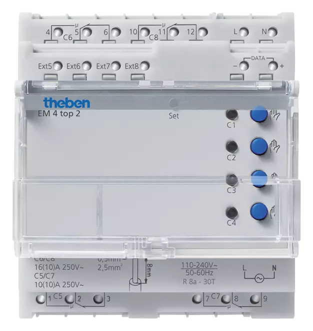 4-channel expansion module EM 4 top2