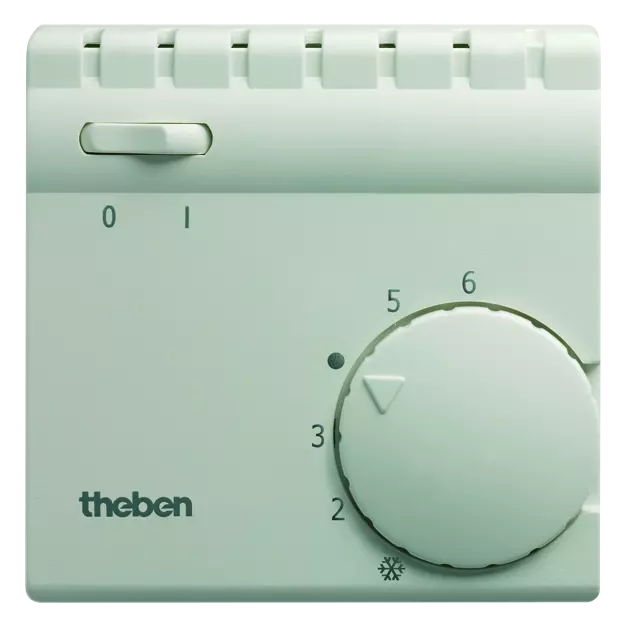 Room thermostats with switch for heating on/off