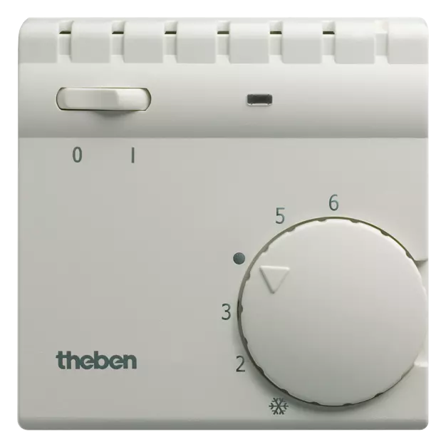 Room thermostats, connection . for temperature reduction, heating switch, lamp