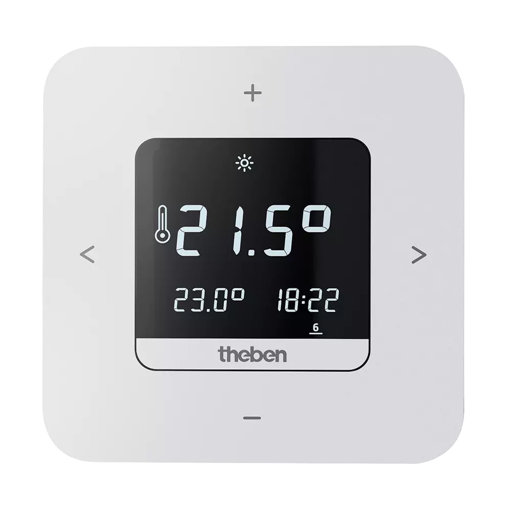Digital clock thermostat, weekly program, OpenTherm, app control possible