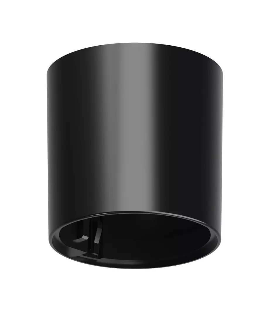 Surface-mounted frame for thePixa, black