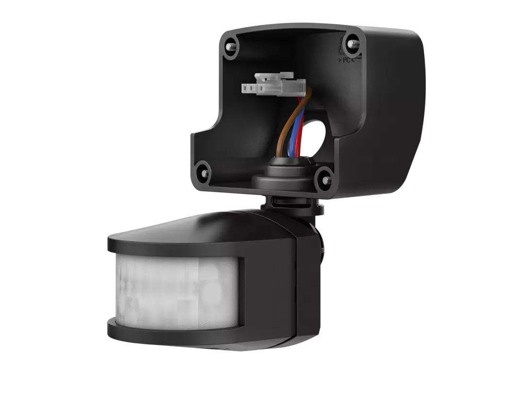 Motion detector module for LED spotlight, theLeda B, black