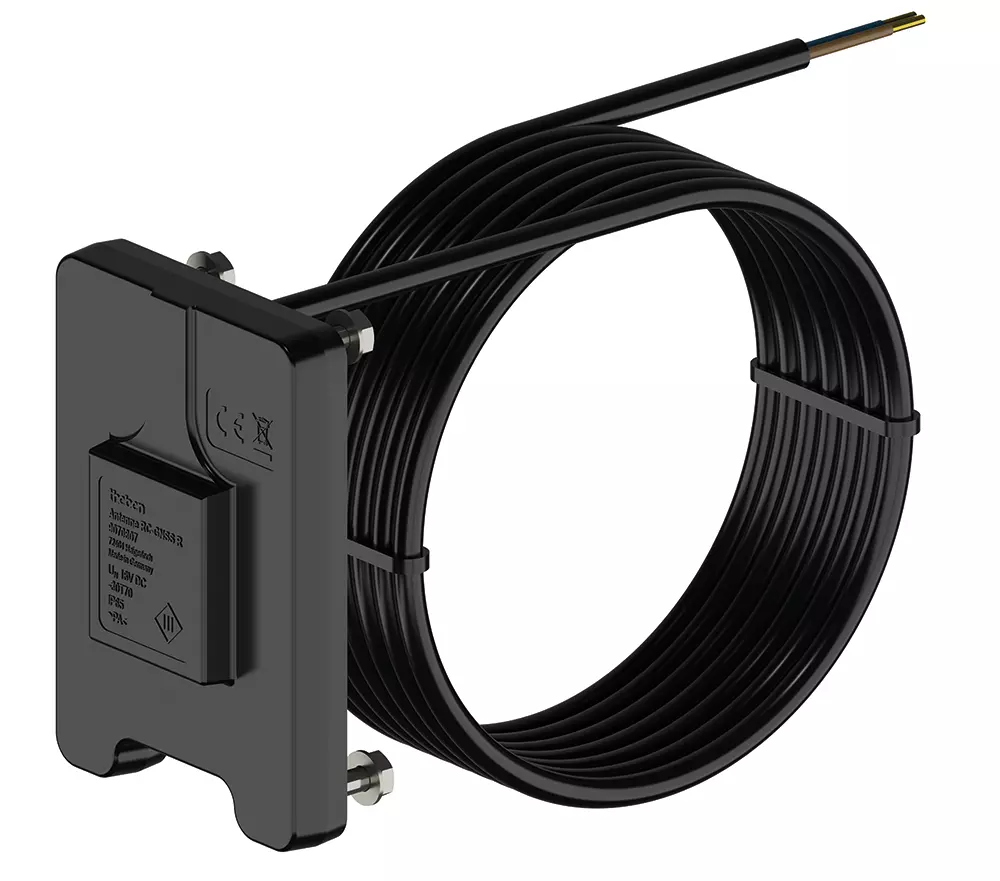 GNSS antenna for time synchronization and position determination, robust housing