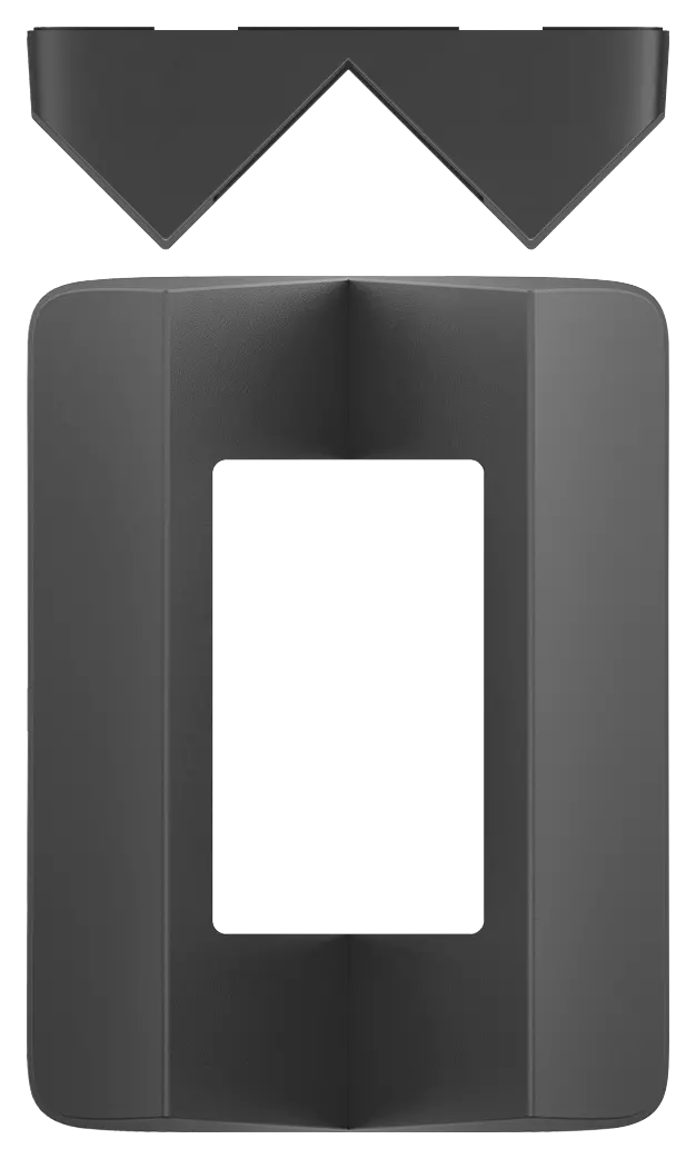 Corner mounting bracket theLuxa P, black