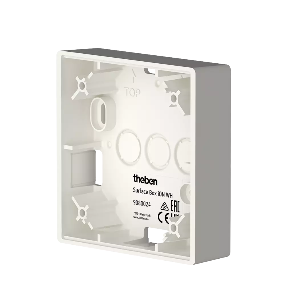 AP housing white, iON KNX and LUXORliving