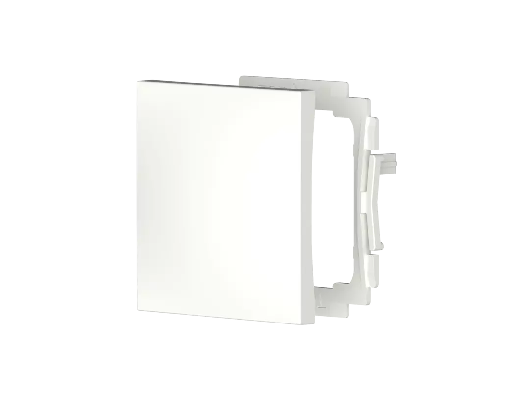 Single rocker switch, white Push button actuator modules